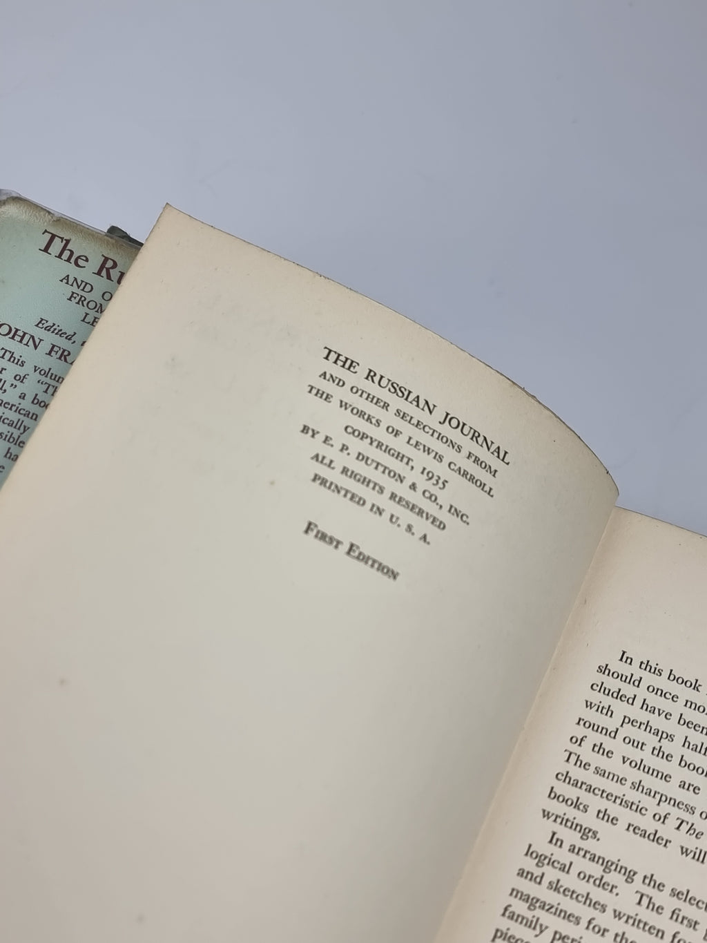 The Russian Journal and Other Selections from the Works of Lewis Carroll
