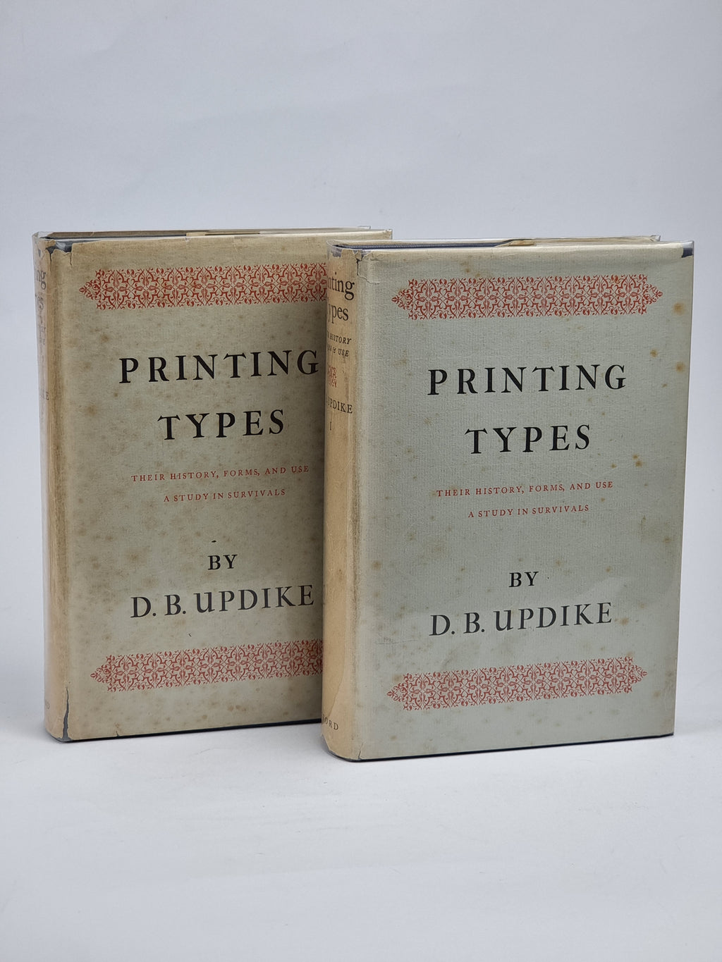 Printing Types: Their History, Forms, and Use, Daniel Berkeley Updike