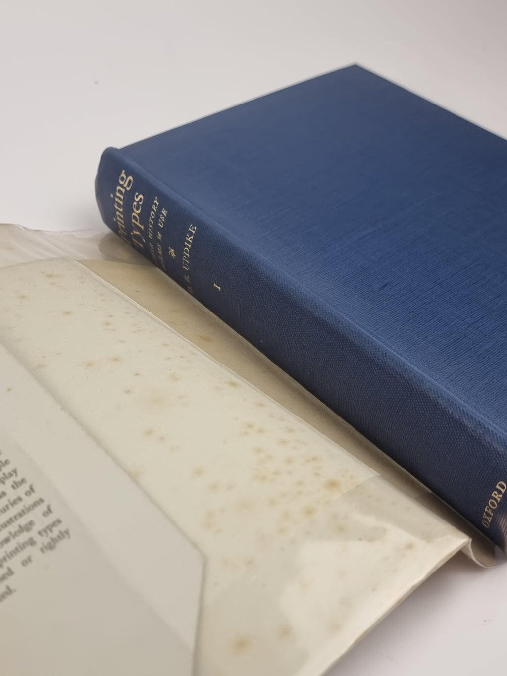 Printing Types: Their History, Forms, and Use, Daniel Berkeley Updike