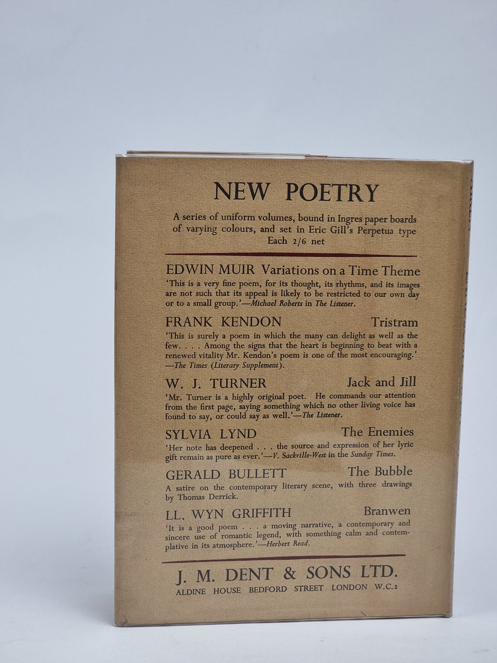 Landscape West of Eden, Conrad Aiken — 1st Edition, Limited