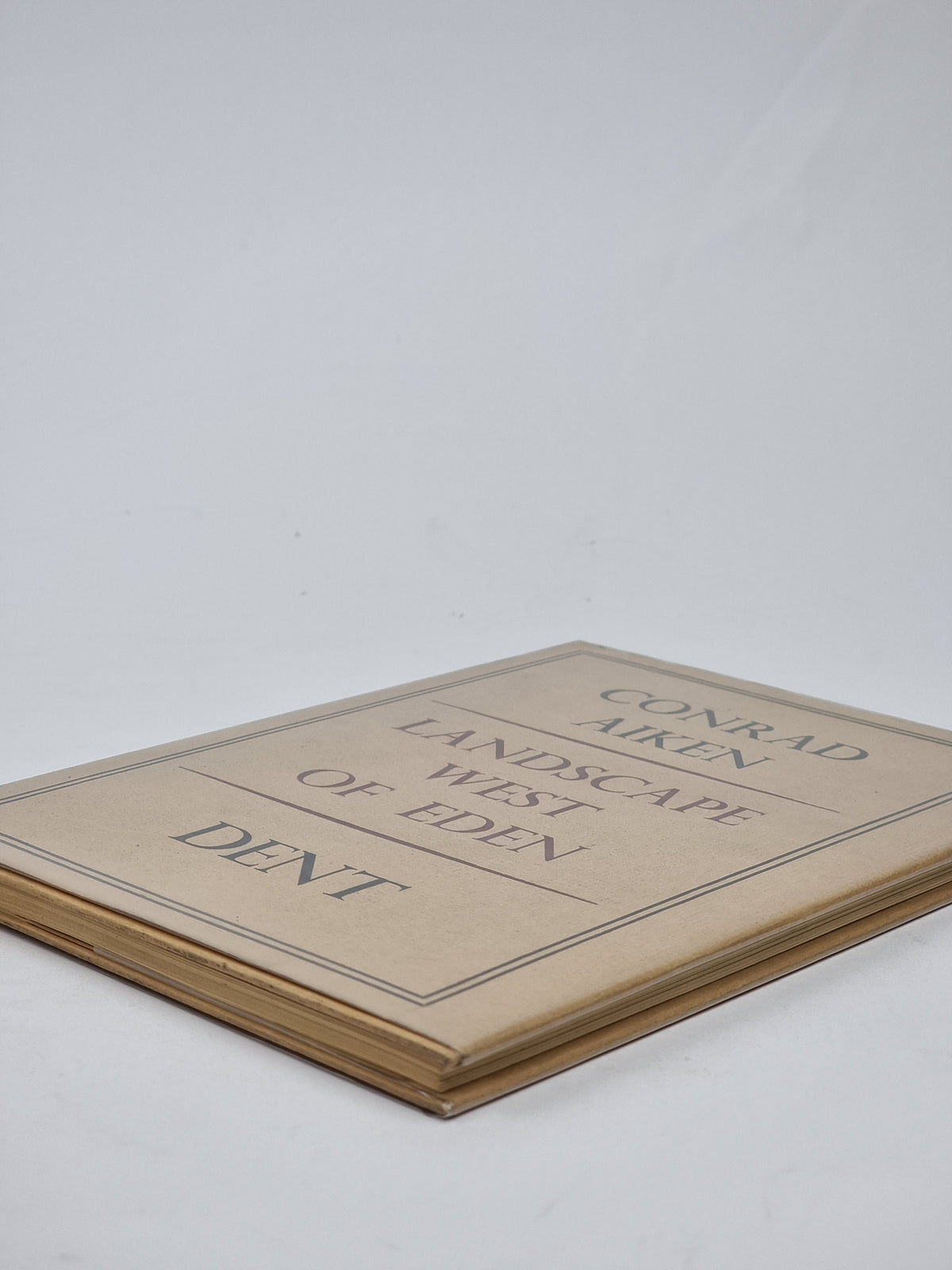 Landscape West of Eden, Conrad Aiken — 1st Edition, Limited