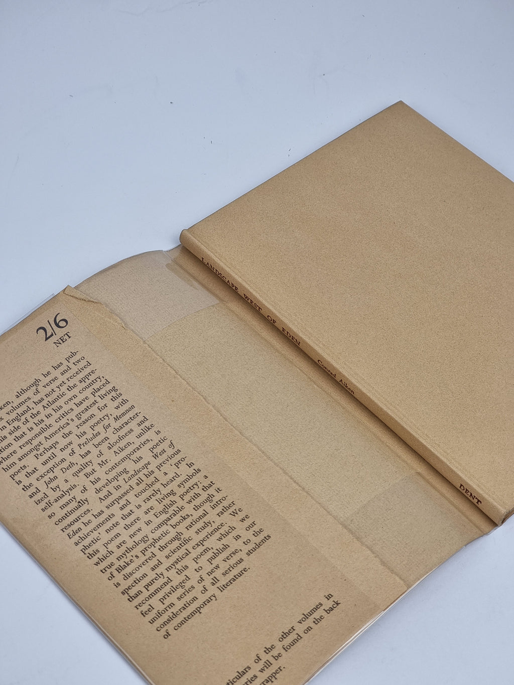 Landscape West of Eden, Conrad Aiken — 1st Edition, Limited