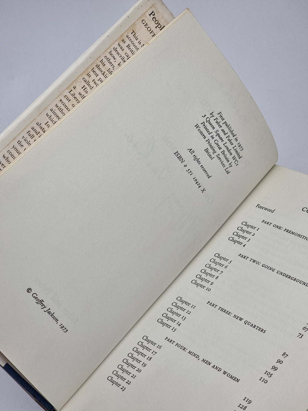 People's Prison, Geoffrey Jackson — 1st Edition