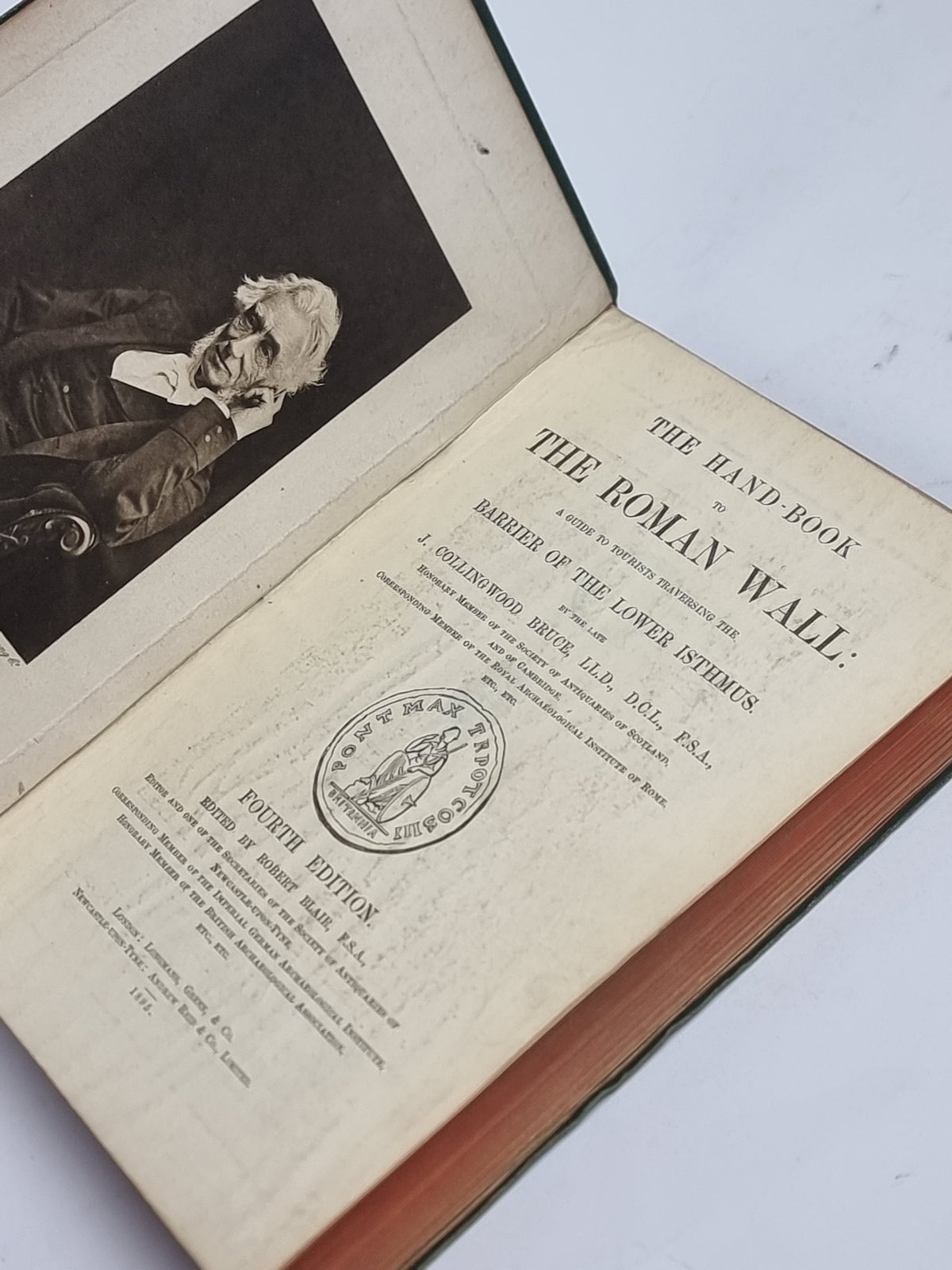 The Hand-book to the Roman Wall, J. Collingwood Bruce — 4th Ed