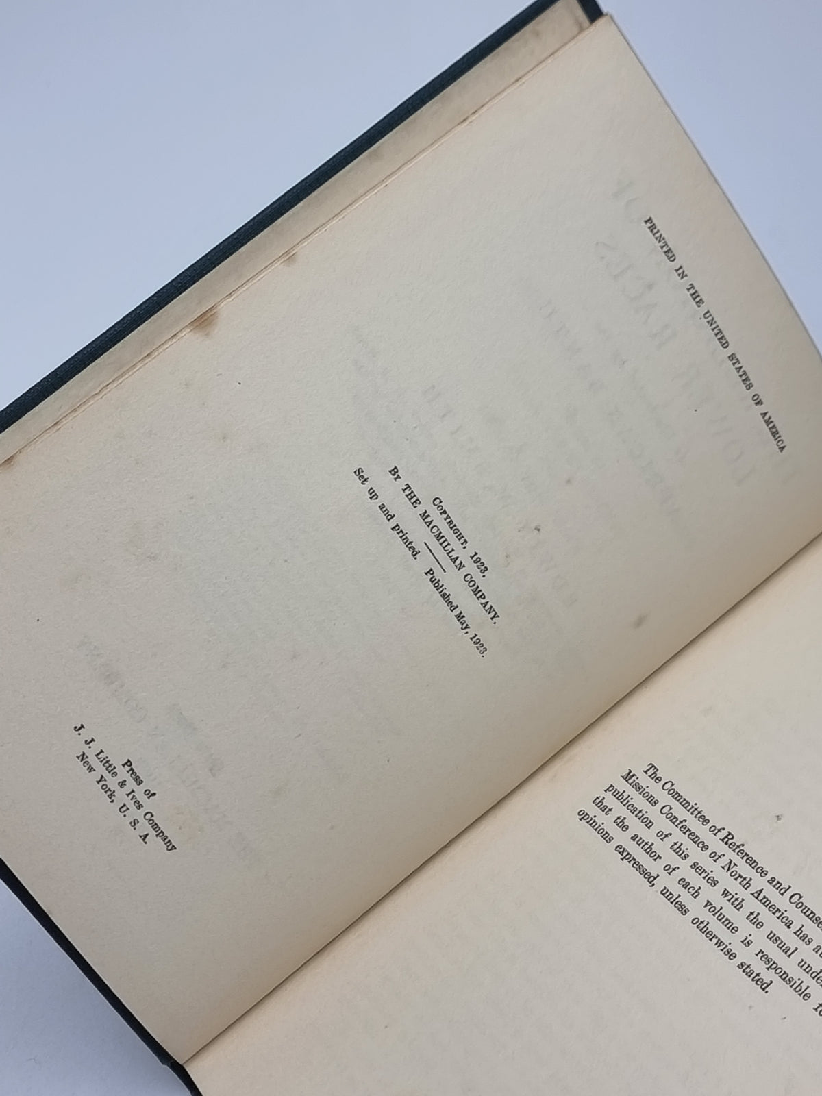 The Religion of Lower Races, Edwin W. Smith — 1st Edition