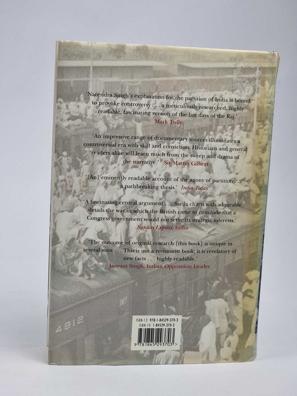 The Shadow of the Great Game: The Untold Story of India's Partition, Narendra Singh Sarila