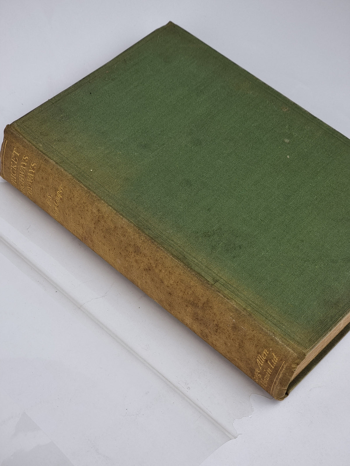 Cricket Highways and Byways, F. S. Ashley-Cooper — 1st Ed