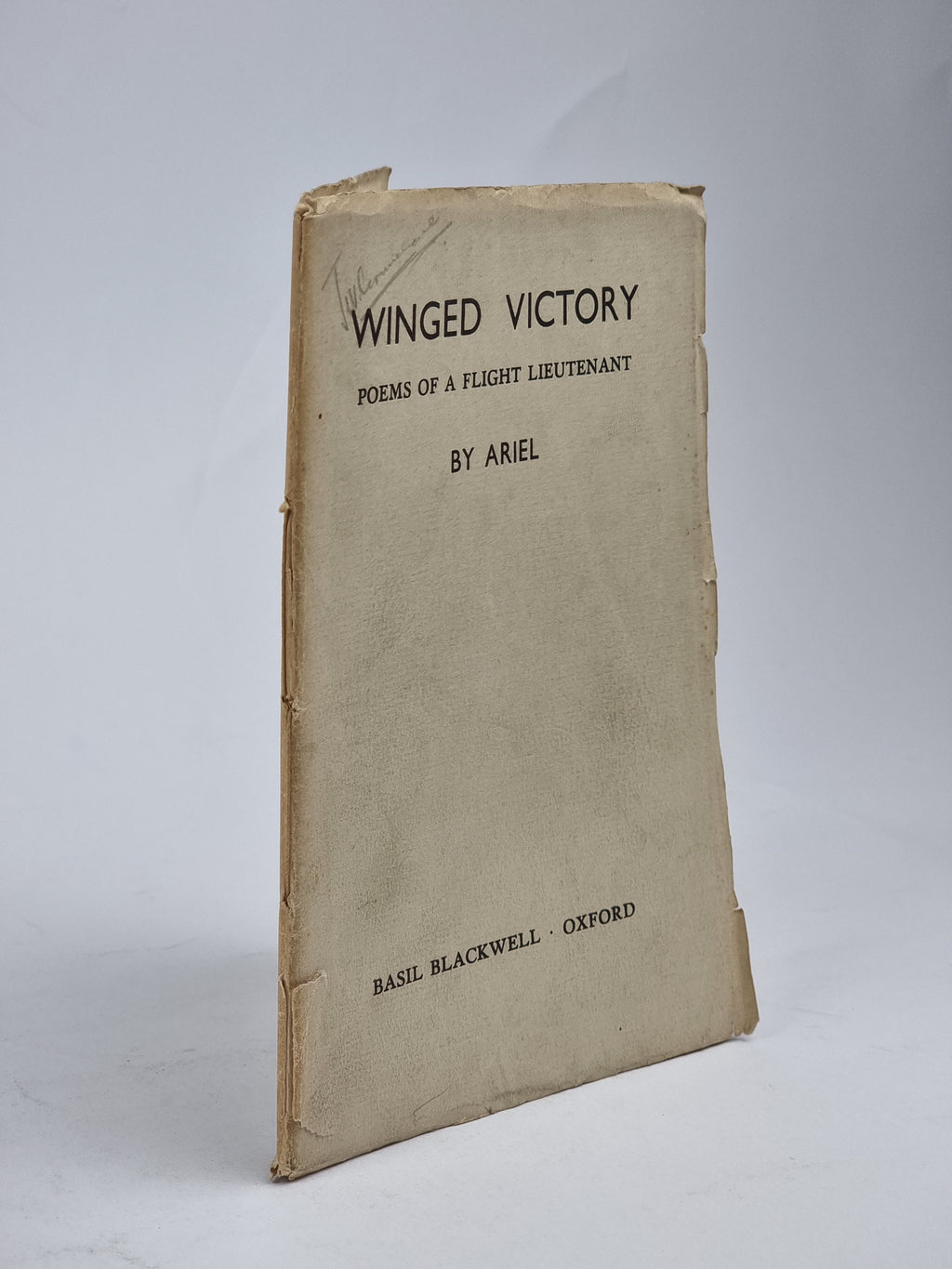 Winged Victory, Poems of a Flight Lieutenant, Ariel — 1st Edition