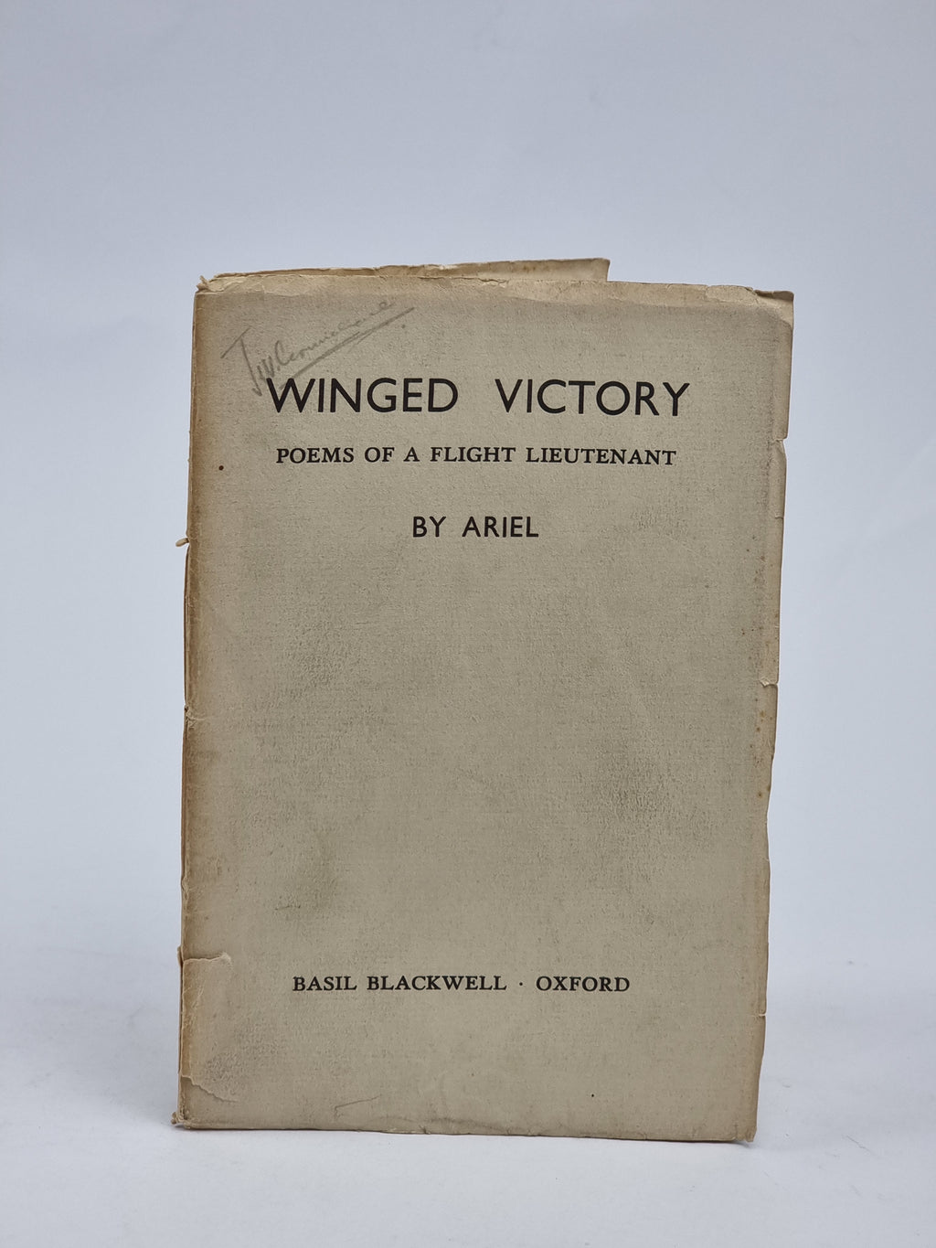 Winged Victory, Poems of a Flight Lieutenant, Ariel — 1st Edition