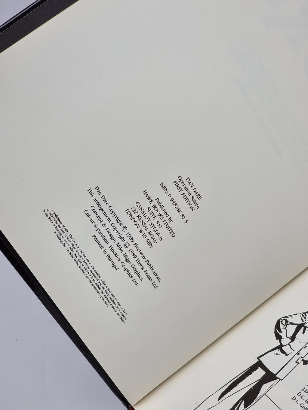 Operation Saturn, Frank Hampson & Desmond Walduck — 1st Ed