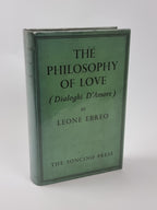 The Philosophy of Love, Leone Ebreo. 1937 1st Edition. Soncino  with cover