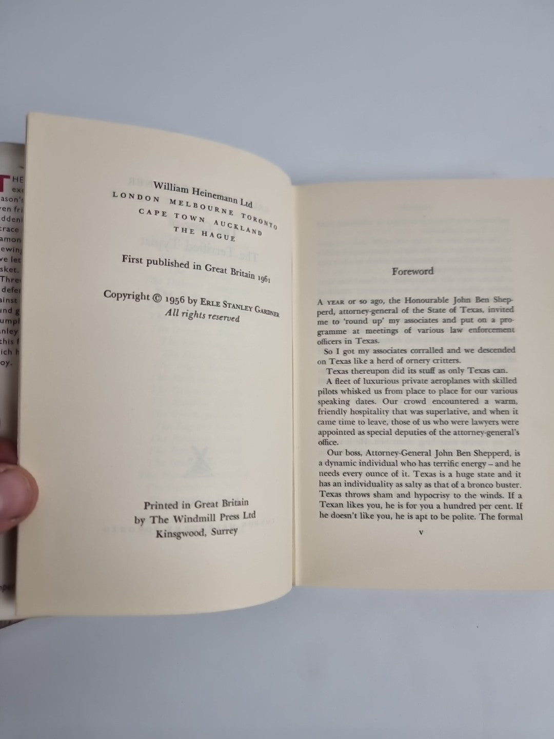 Earl Stanley Gardener: Terrified Typist & Lucky Loser Both UK 1ST EDITION fine