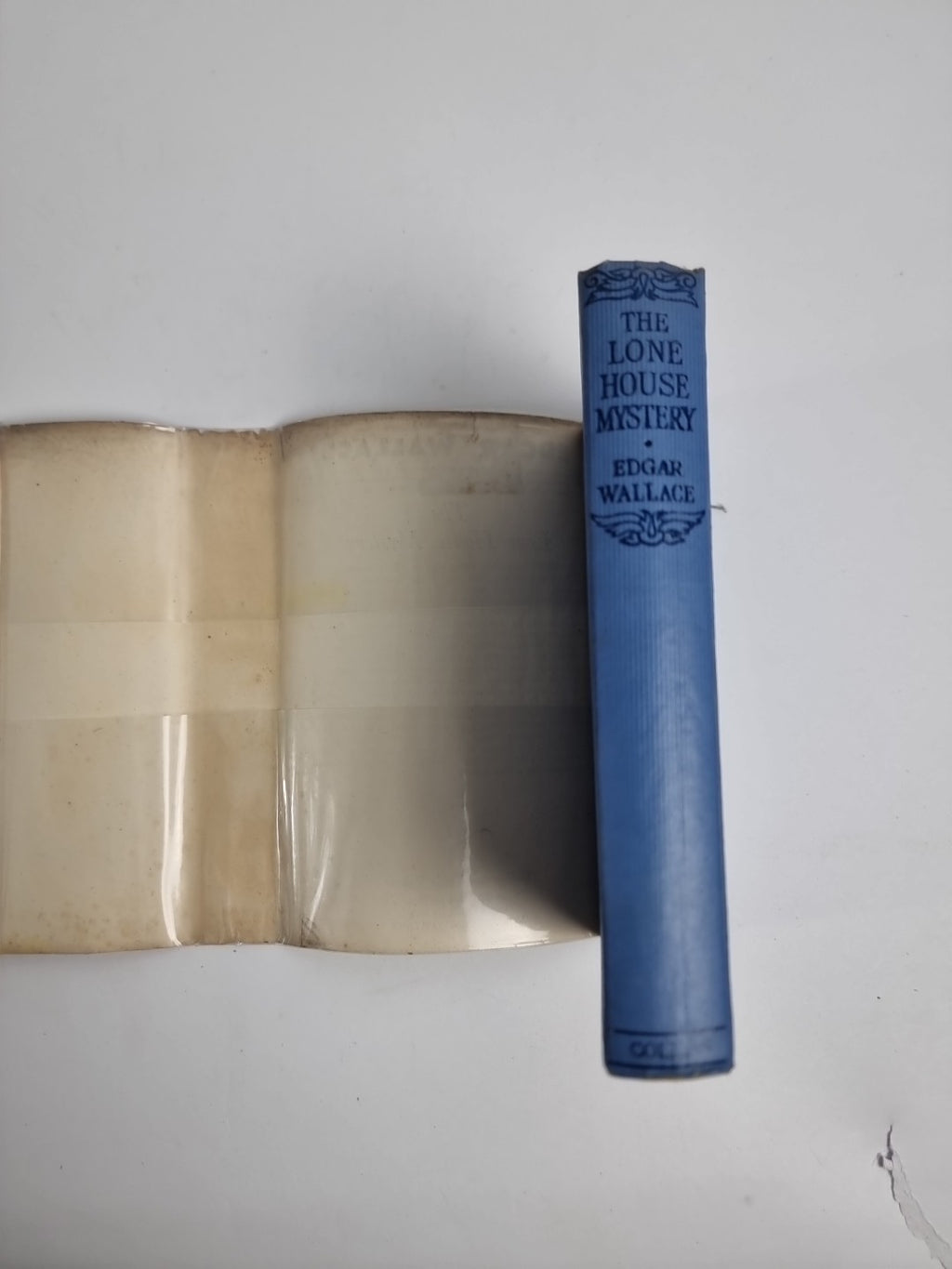 Edgar Wallace - The Lone House Mystery - 1929 Collins Pre First Edition Copy