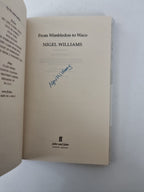 From Wimbledon to Waco,Nigel Williams 1st edition Signed