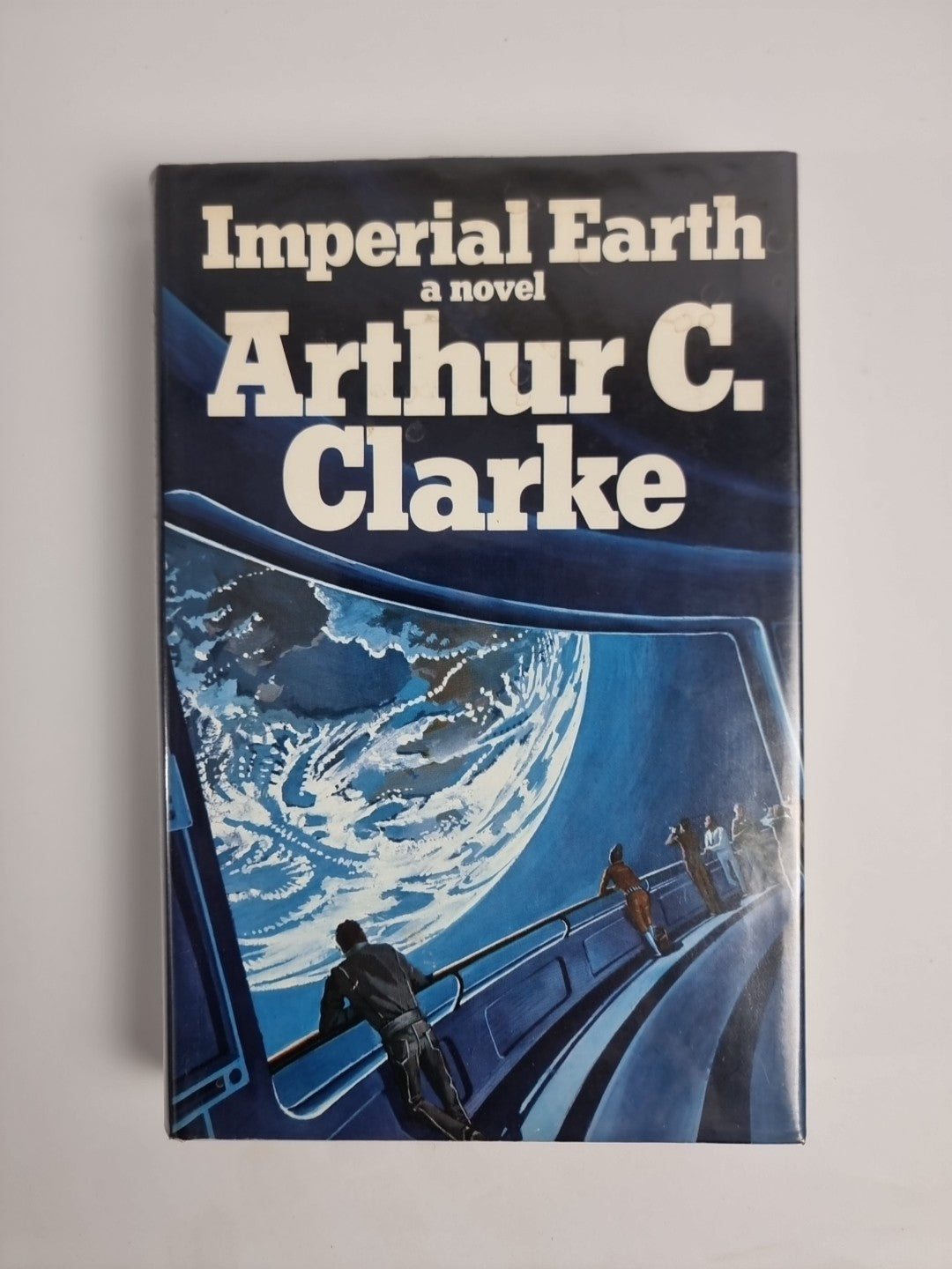1975 Imperial Earth Arthur C Clarke 1st Edition Protective Wrapper. Fine Unread.