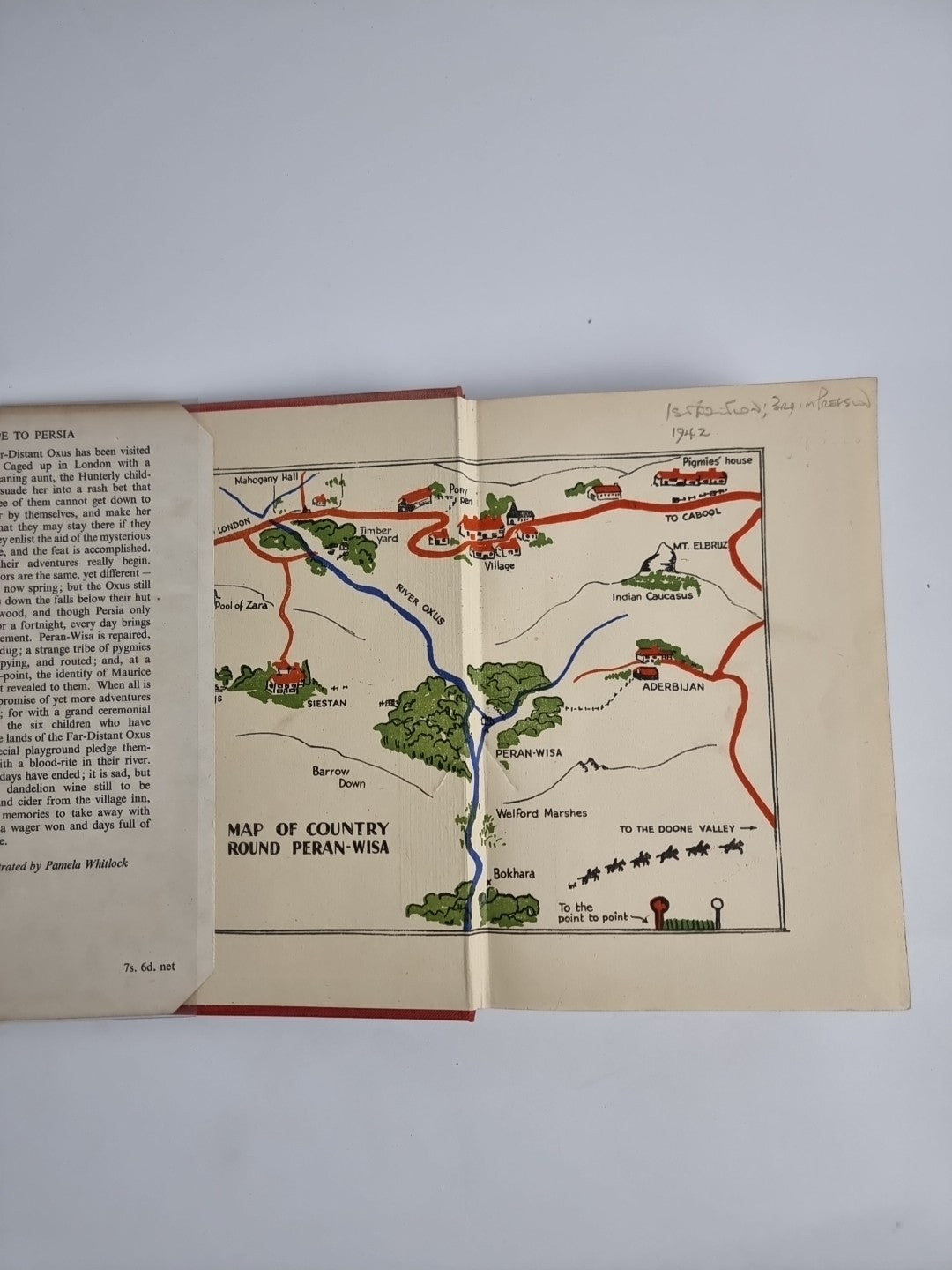 ESCAPE TO PERSIA - Hull, Katharine & Whitlock, Pamela. 1st Edition Very Good