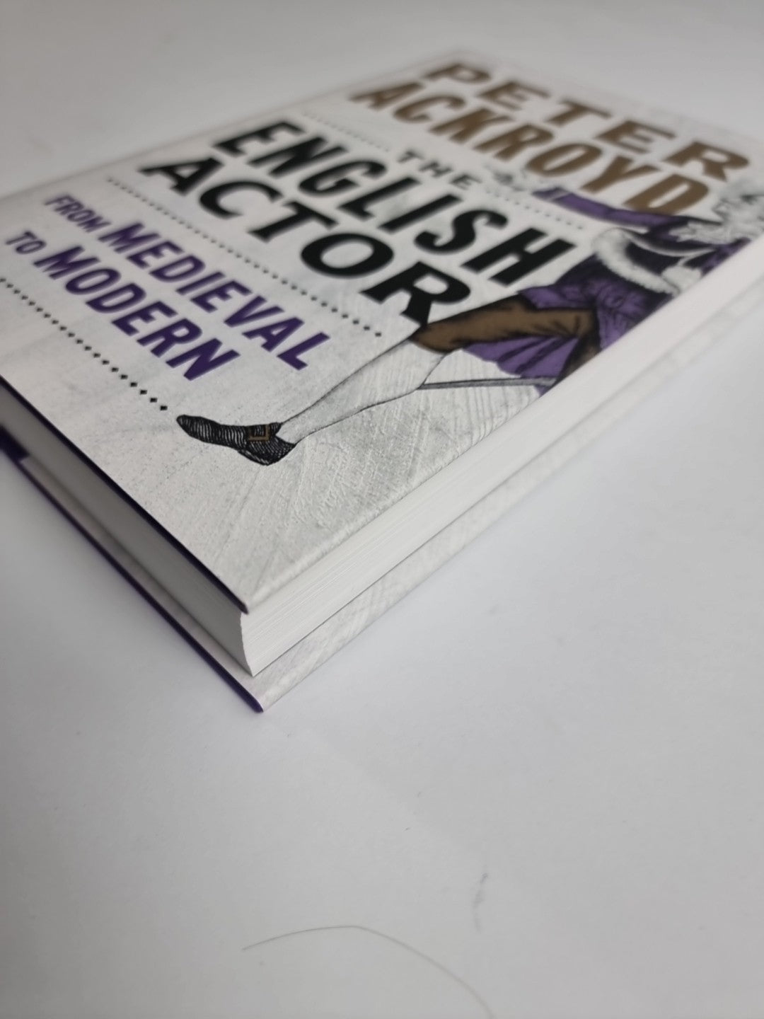 The English Actor: From Medieval to Modern by Peter Ackroyd 1st Edition NEW