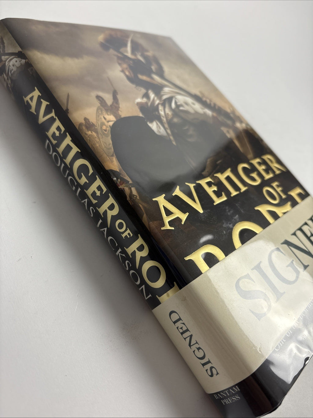 Avenger of Rome by Douglas Jackson Hardback 1st Edition Signed