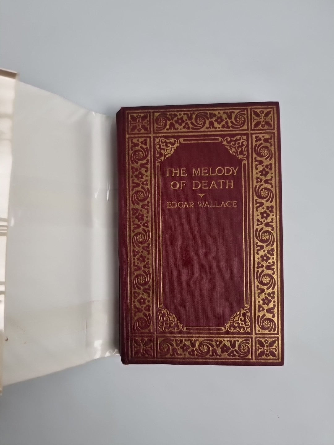 Edgar Wallace - The Melody of Death - Readers Library 1928 - UK Cover Scarce