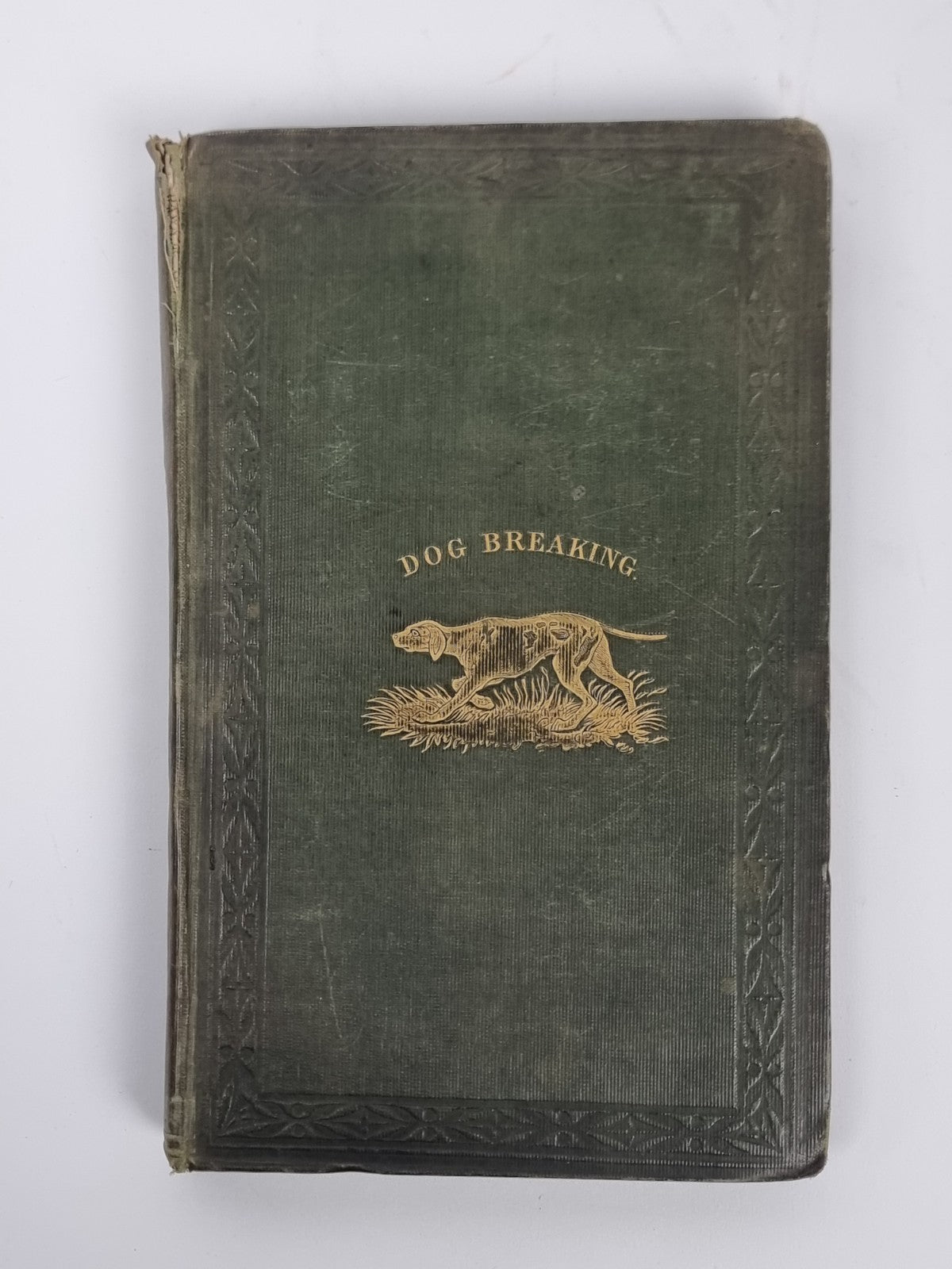 1848 DOG BREAKING W N Hutchinson 8 engraved plates Rare 1848 1st edition