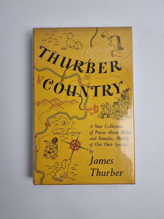 Thurber Country by James Thurber 1953, Hardback USA 1st Printing