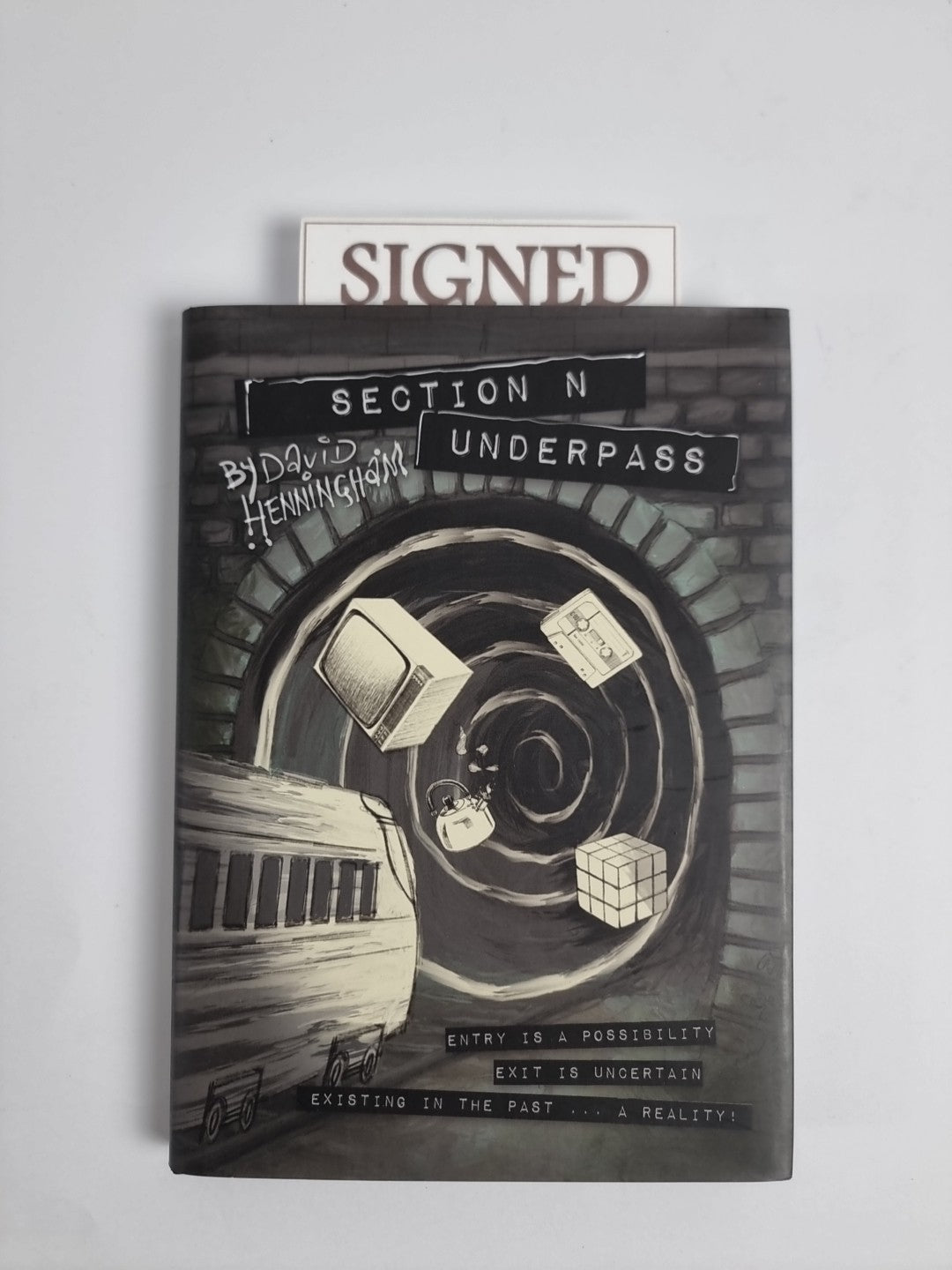 Section N Underpass by David Henningham (Hardcover, 2019) Signed 1st Edition NEW