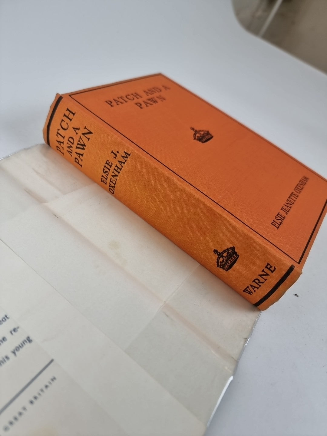Patch And A Pawn, Elsie Jeanette Oxenham — First Edition, 1940