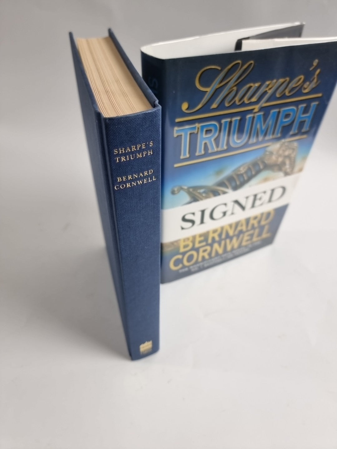 Sharpe's Triumph - Bernard Cornwell (Hardback 1998) 1st/1st Edition & Signed