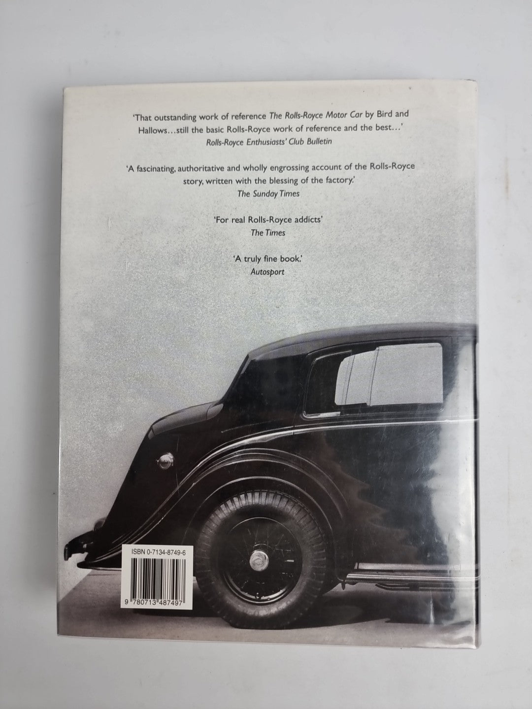 ROLLS ROYCE MOTOR CAR by  James, Brendan-  6th Revised Edition