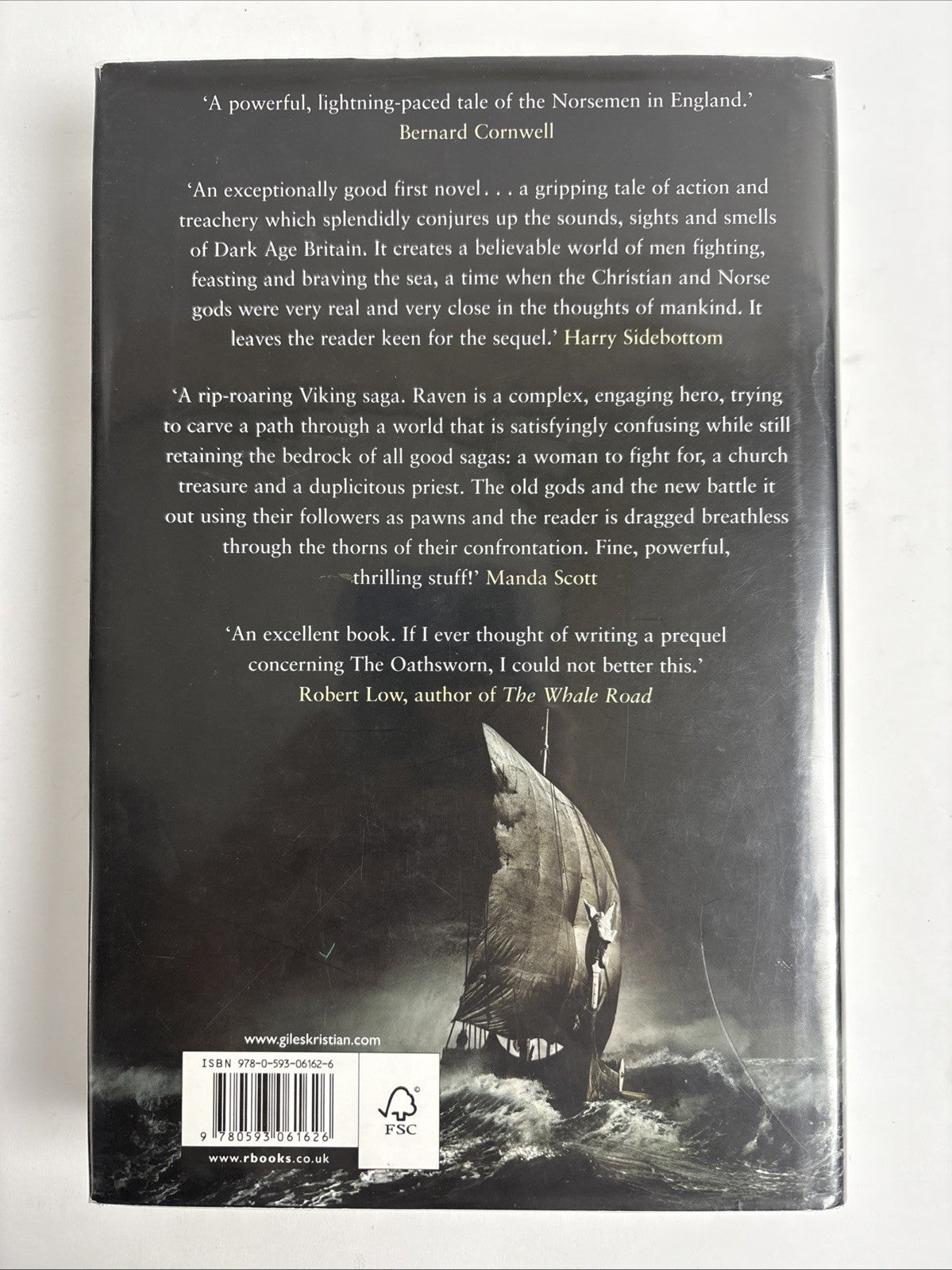Raven Blood Eye by Giles Kristian 1st Edition 1st Print