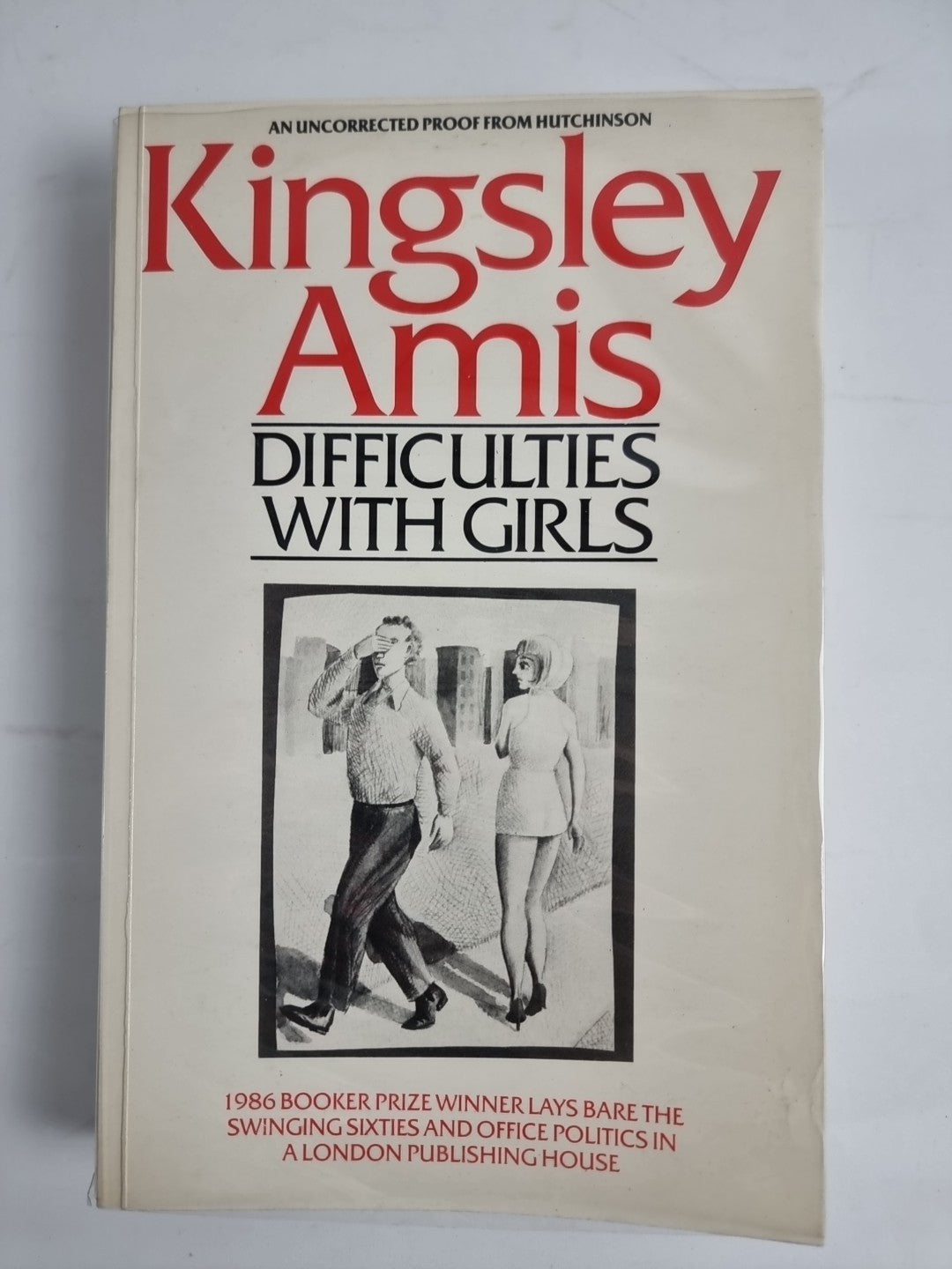Difficulties with Girls-Kingsley Amis (Hardcover, 1988) Uncorrected proof 1/500