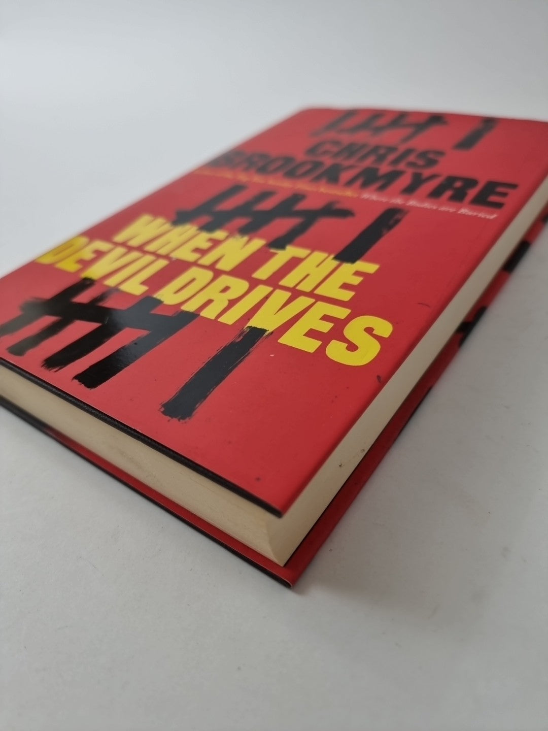 When The Devil Drives,Chris Brookmyre 1st Edition