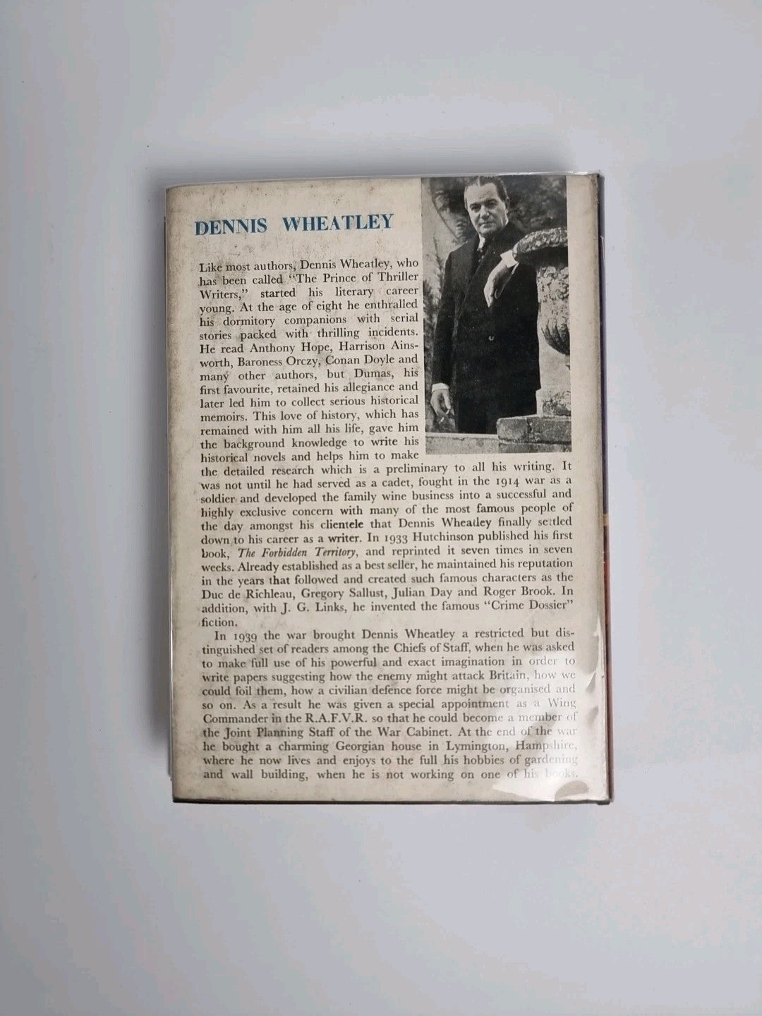 Star of Ill-Omen (Dennis Wheatley - 1952) 1st Edition 