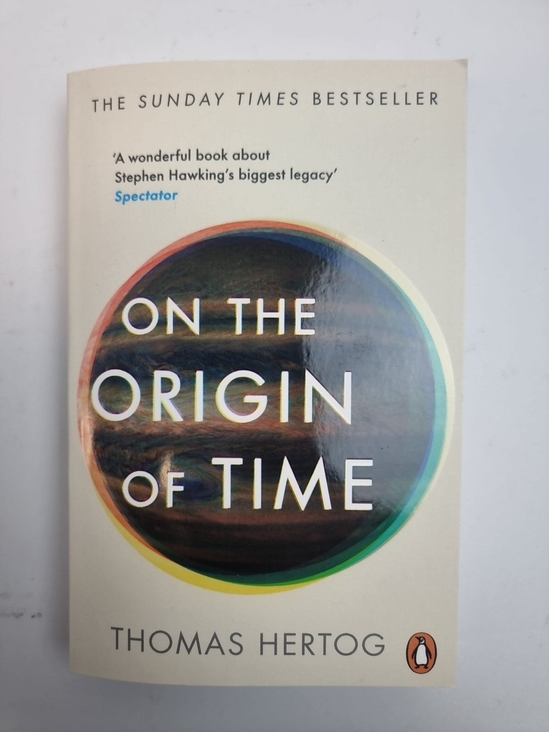 On the Origin of Time  Thomas Hertog - Free Tracked Delivery New