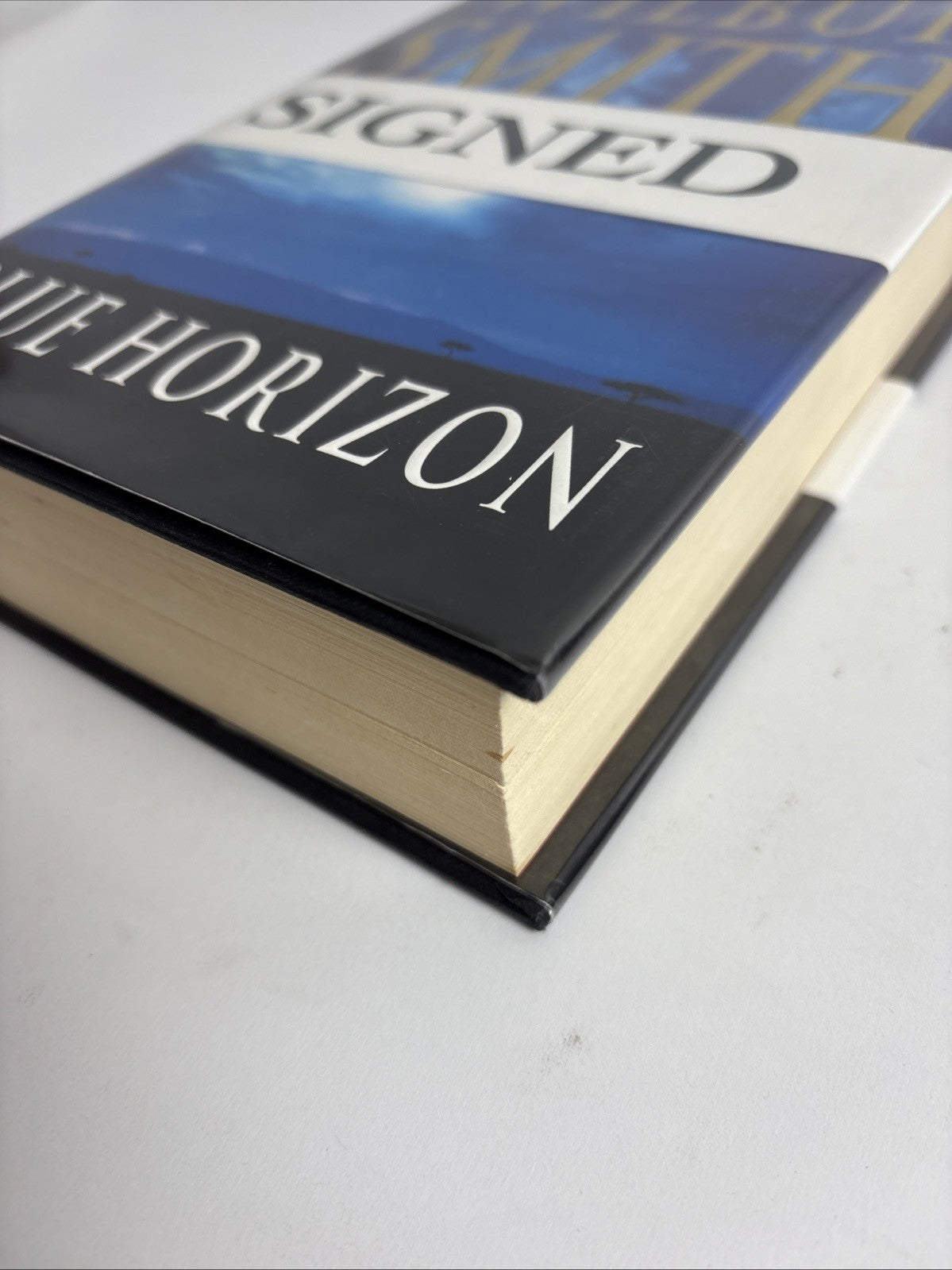 Blue Horizon by Wilbur Smith Signed 1st Edition Hardback