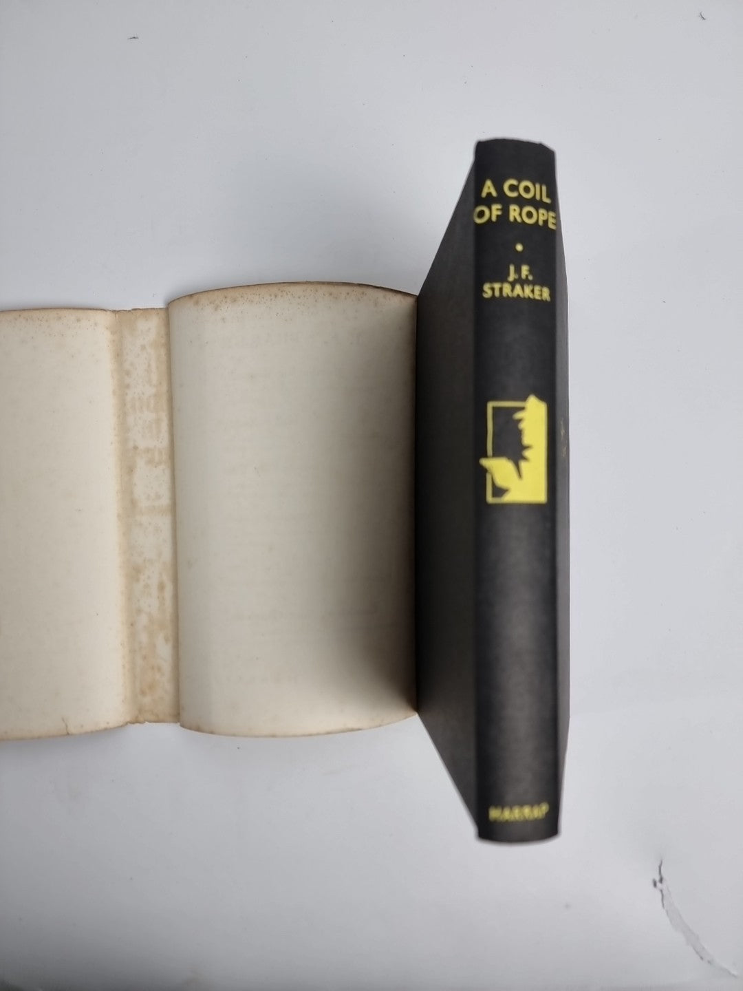 A Coil of Rope J.F. Straker 1962 1st Edition Hardback Book