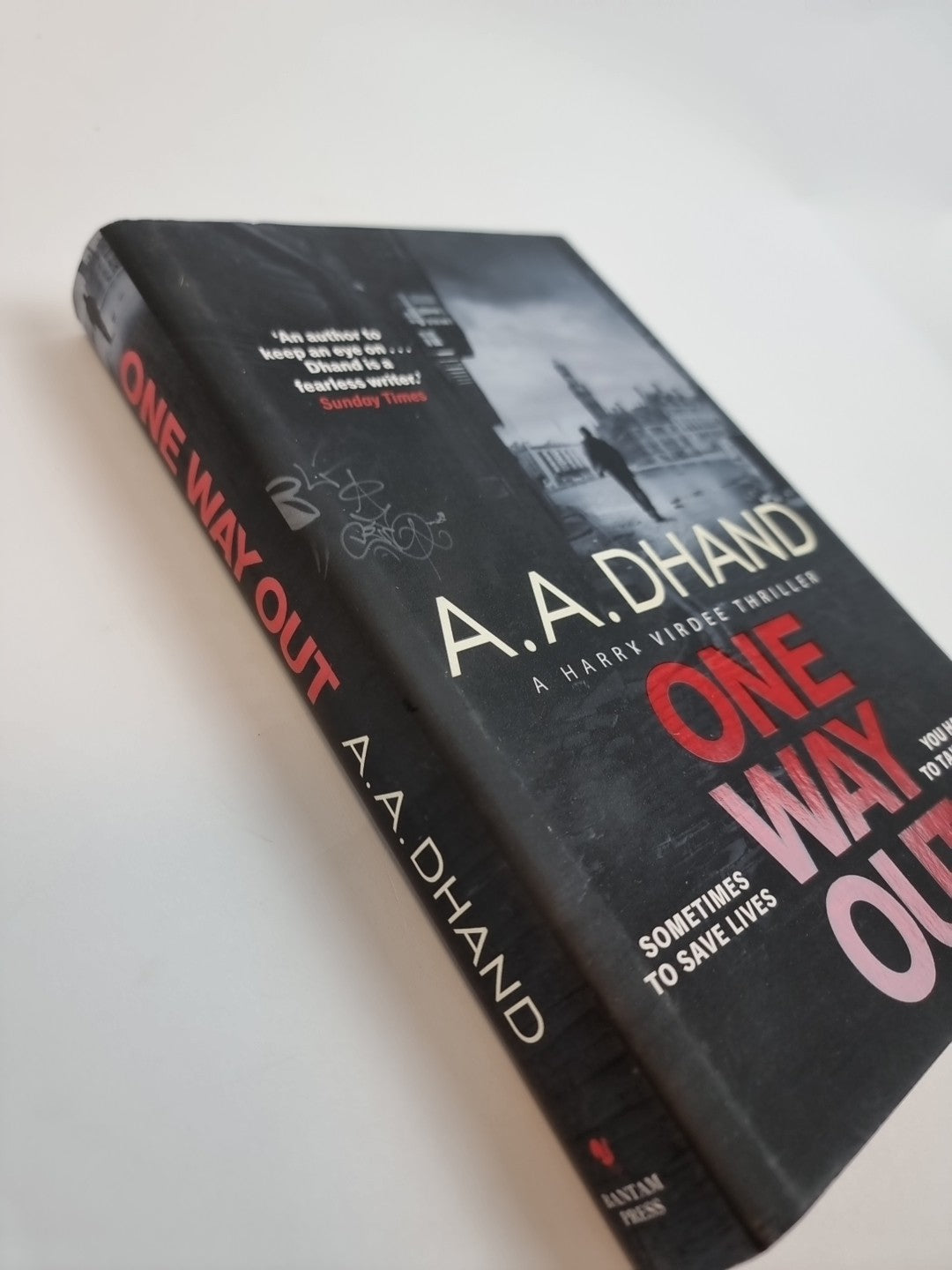One Way Out by A. A. Dhand (Hardcover, 2019) 1st Edition New Free Delivery