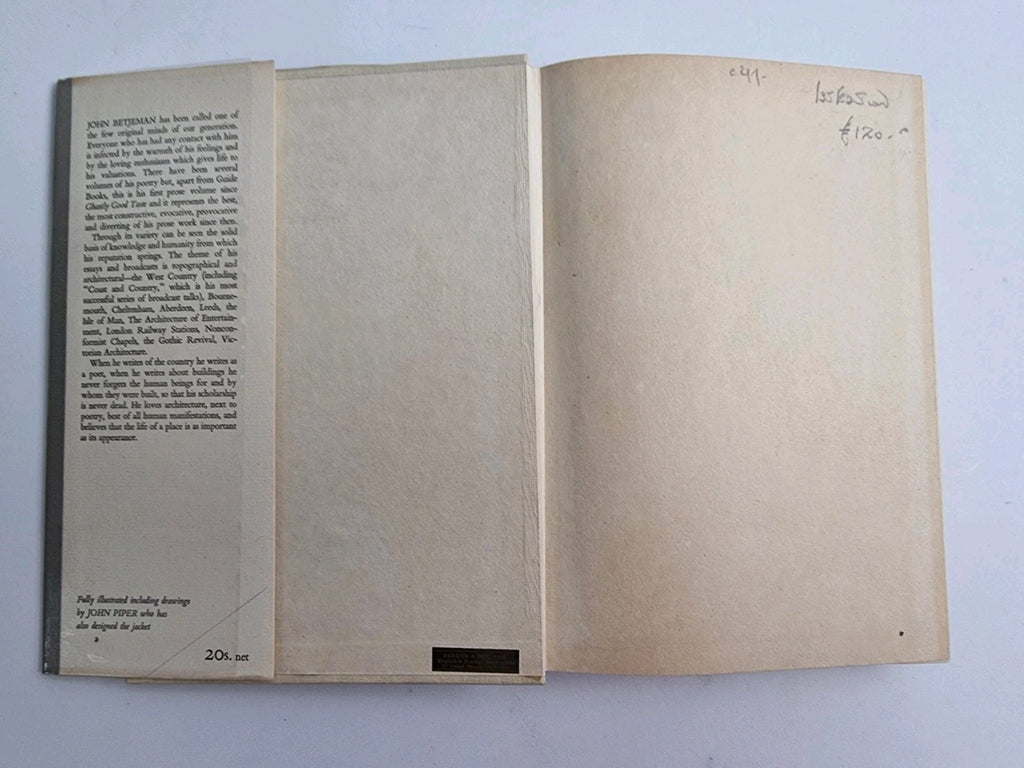 First and Last Loves, John Betjeman — First Edition