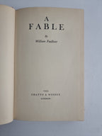 A Fable, William Faulkner — UK First Edition