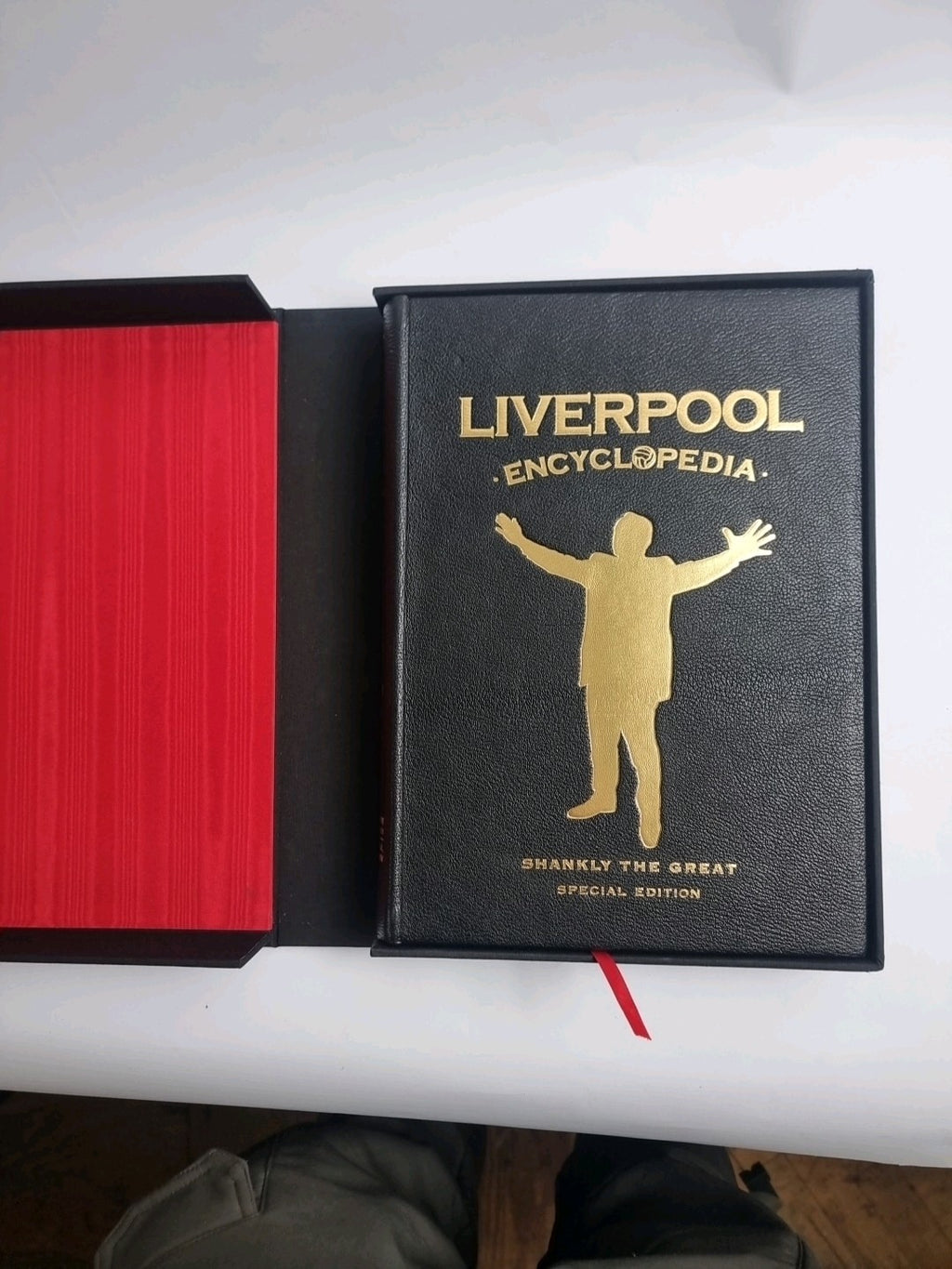 The Liverpool Encyclopedia Shankly the Great Special Edition Signed by Players