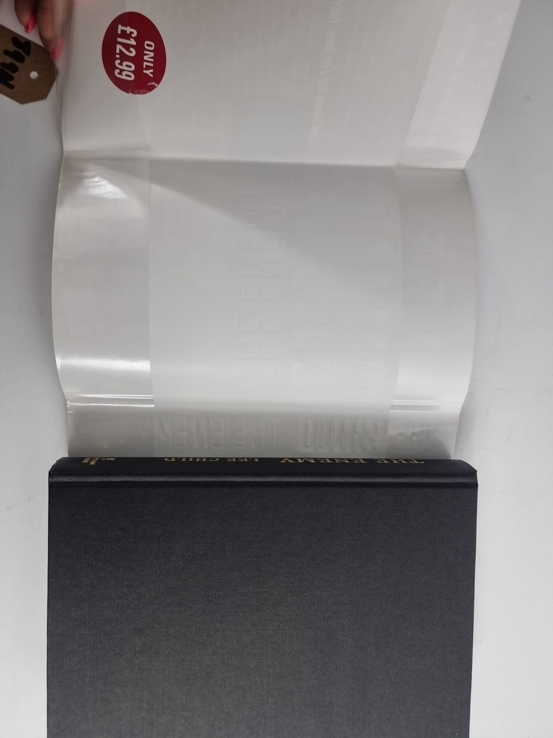 The Enemy by Lee Child (Hardcover, 2004) 1st edition Signed New and unread