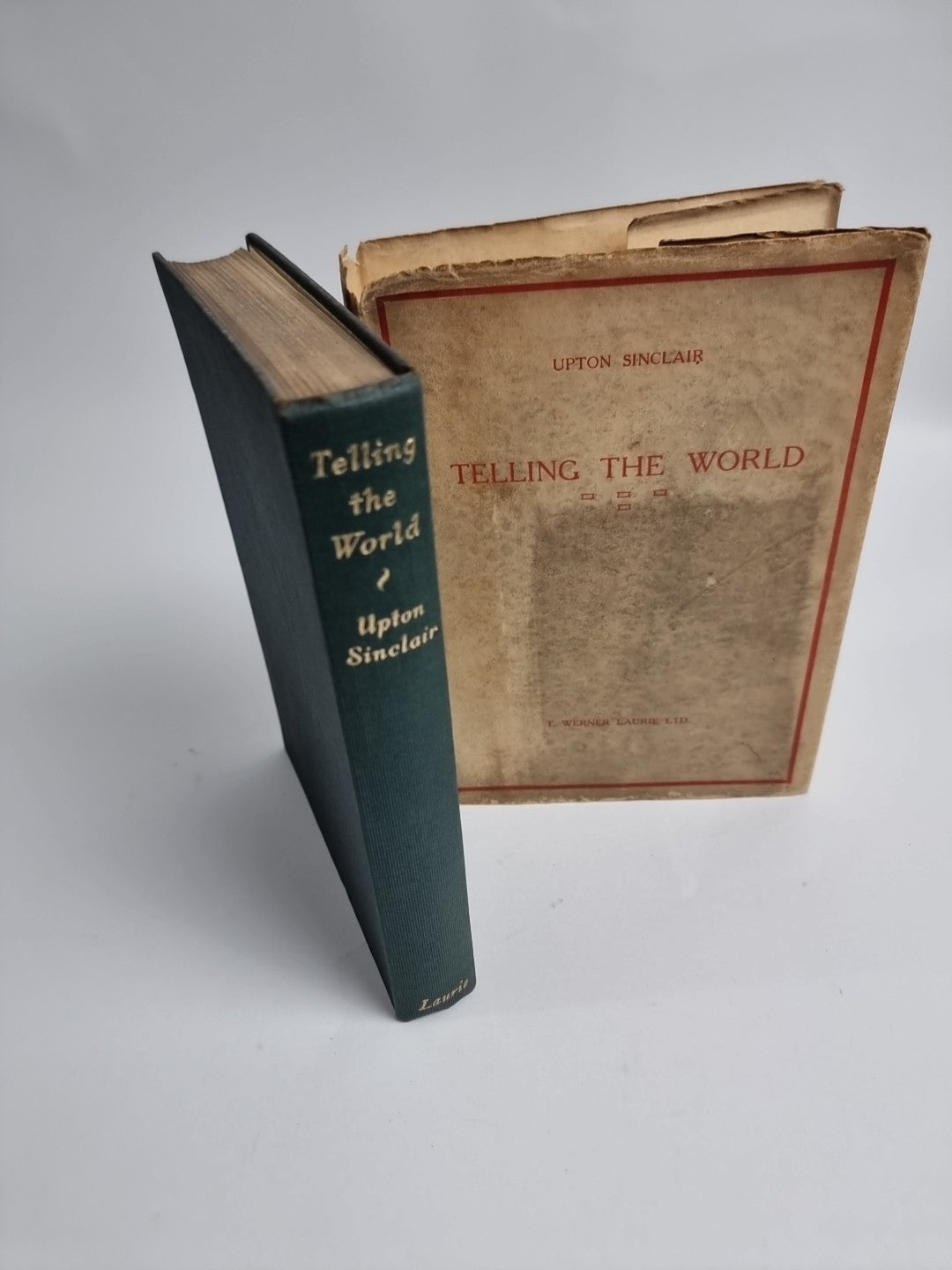 Telling the World By Upton Sinclair 1939 1st Edition Very Rare Book
