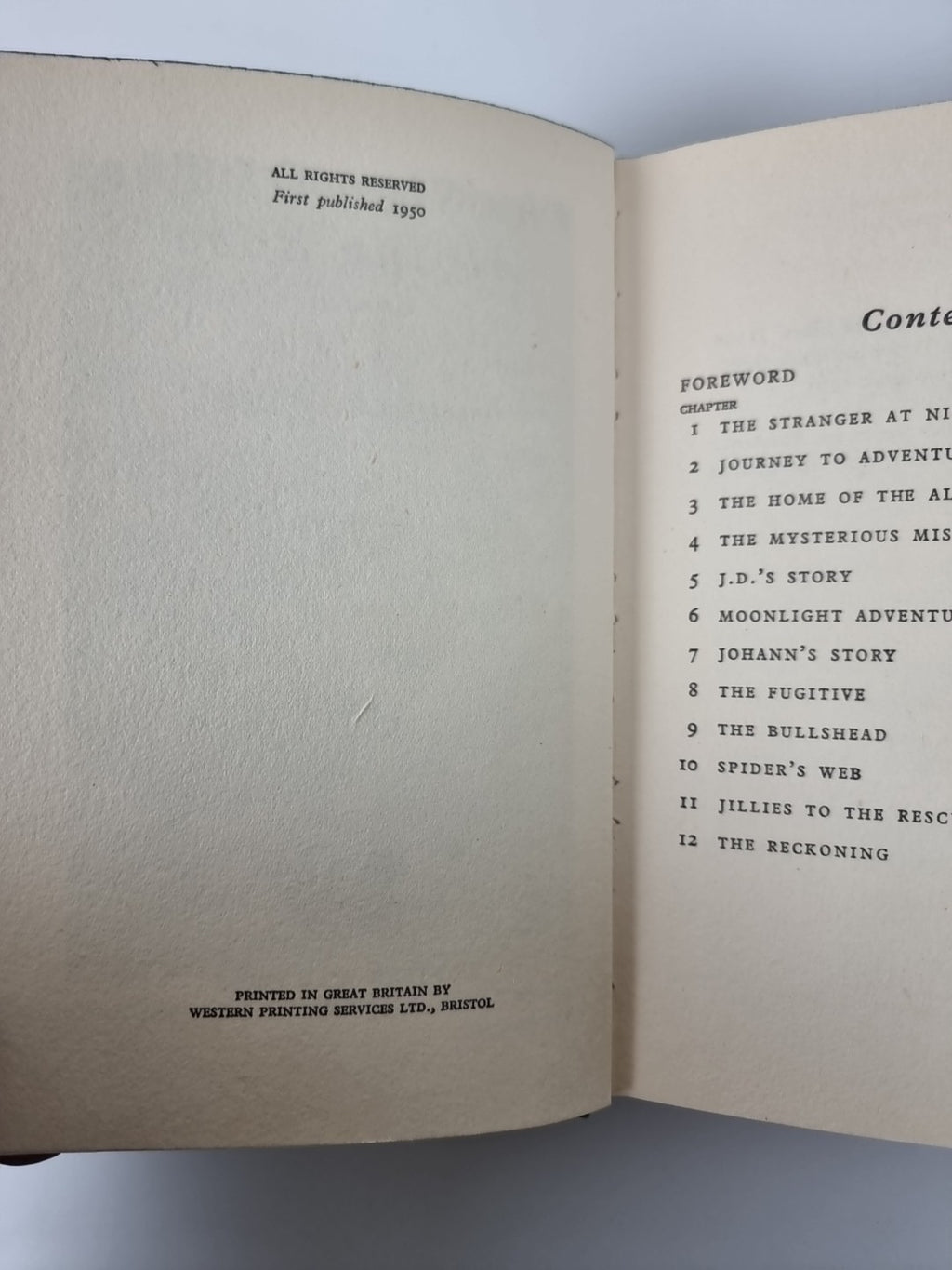 The Sign of the Alpine Rose, Malcolm Saville — 1st Edition, 1st Impression