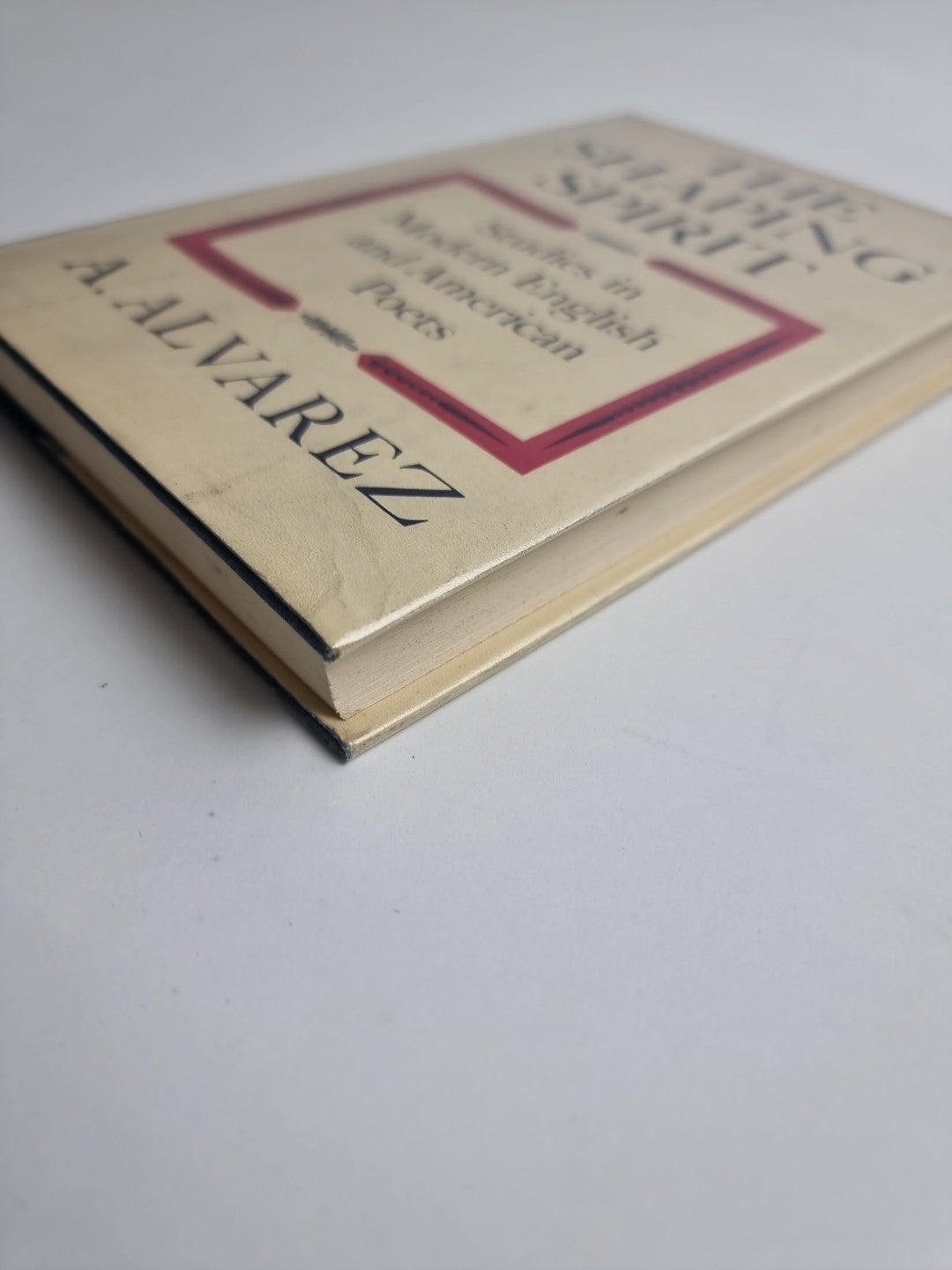 THE SHAPING SPIRIT by A. Alvarez HB 1958 1st ED / 1st Print