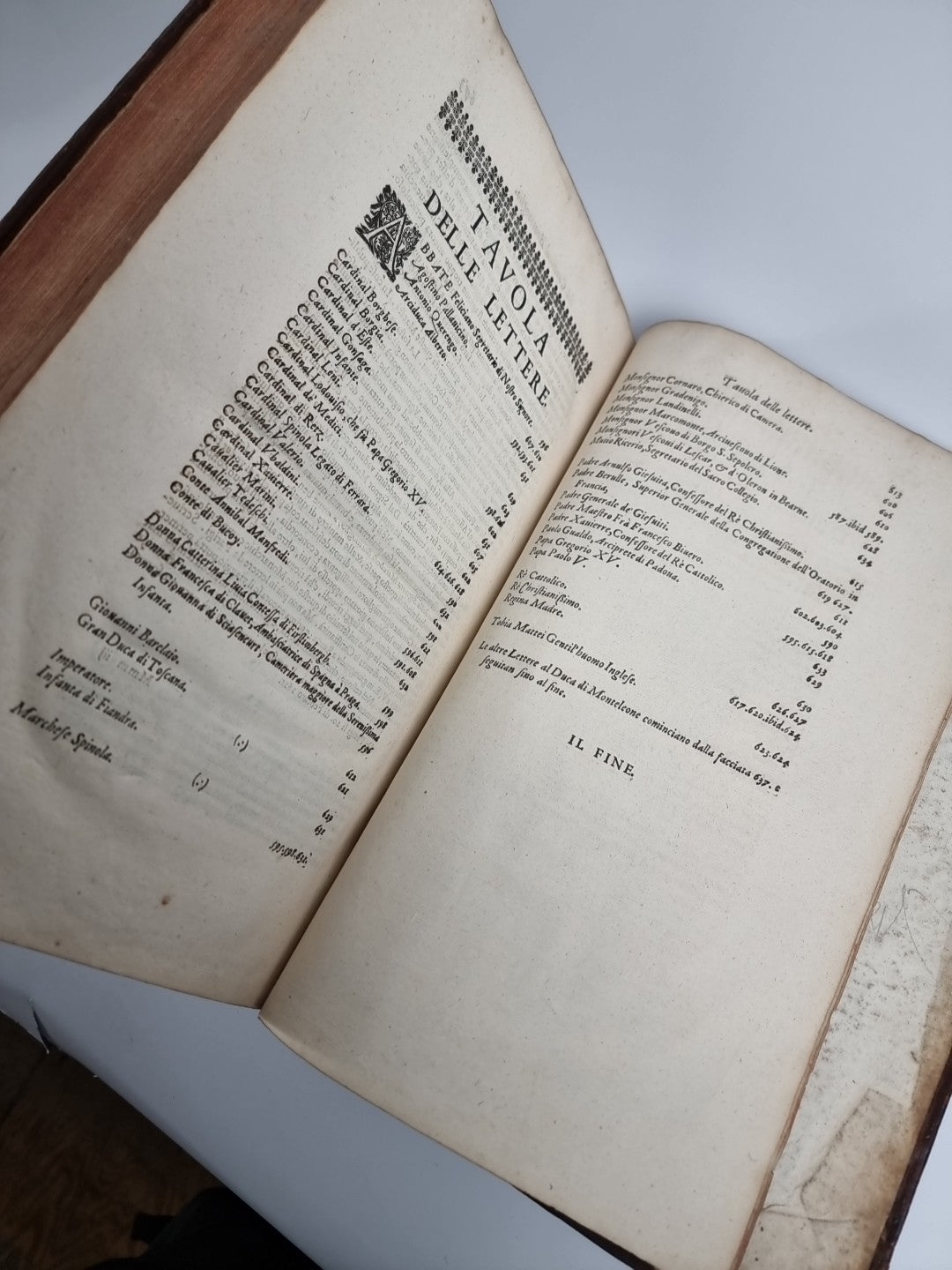 1648 Opere Del Cardinal Bentivoglio History of Flanders & Dutch Revolt Italian