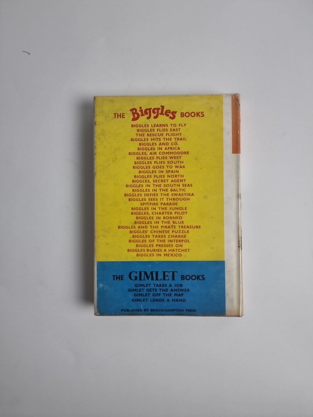 Biggles in Mexico, Captain W. E. Johns — First Edition