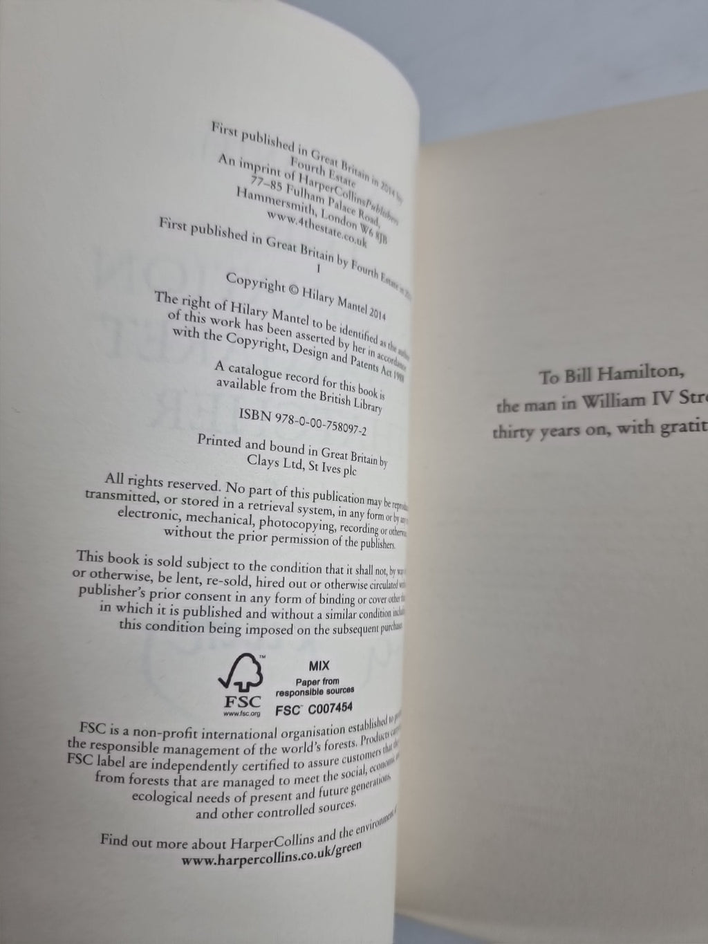 Signed Hilary Mantel: The Assassination of Margaret Thatcher 1st Edition & Print