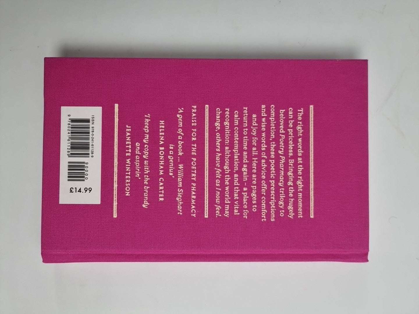 Poetry Pharmacy Forever by William Sieghart (Hardback) NEW - Free P+P