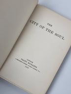The City Of The Soul by Douglas Alfred Bruce Lord. Fine 1899 1st Edition