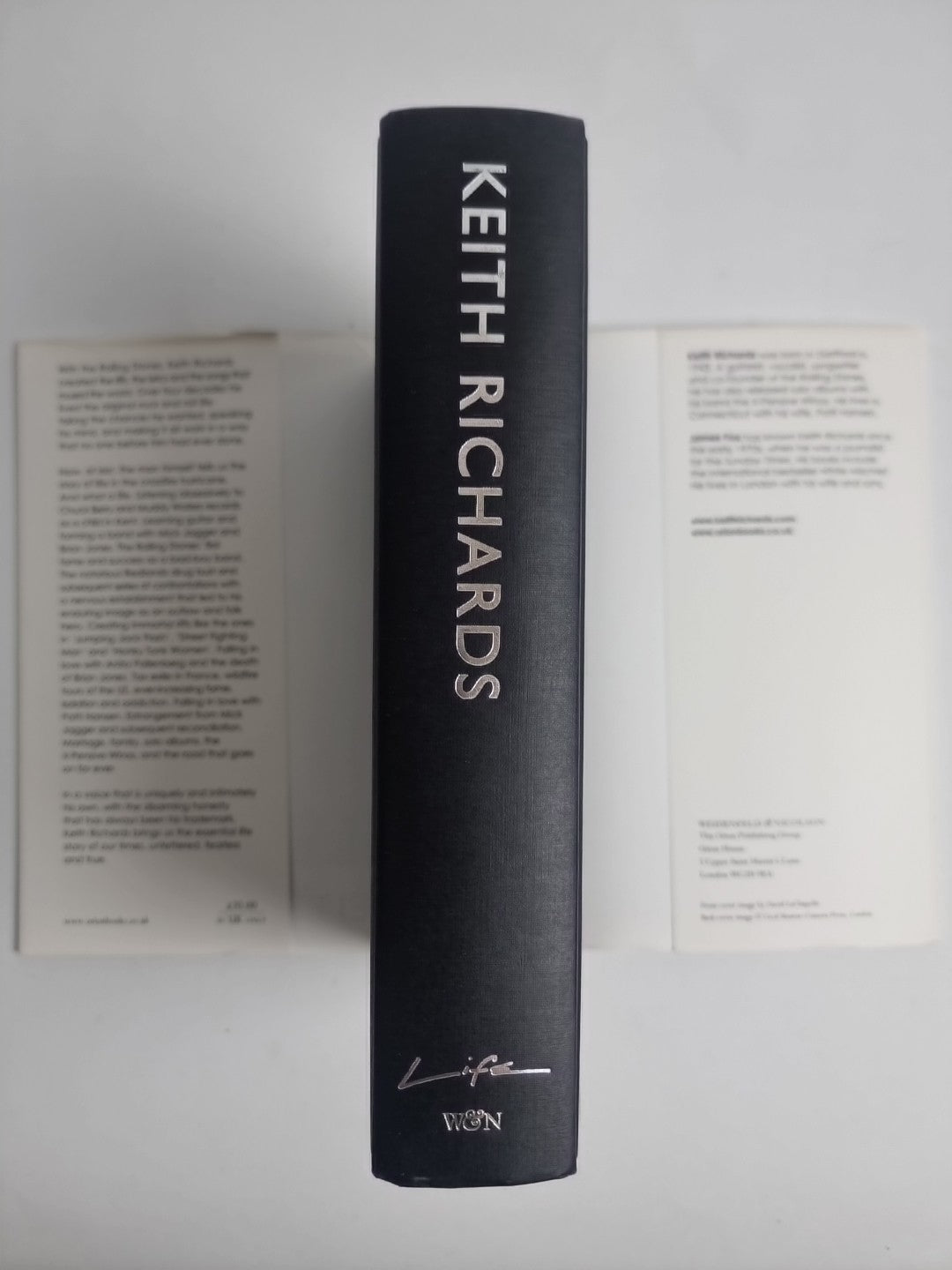 Life By Keith Richards Rare Signed Edition! 1st, 1st Hardback Unread 